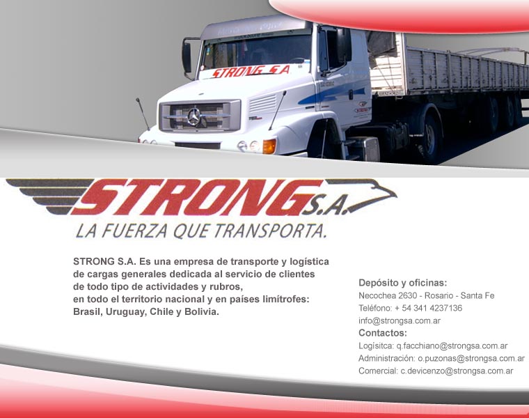 strong transporte